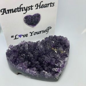 Natural Amethysts paper weights